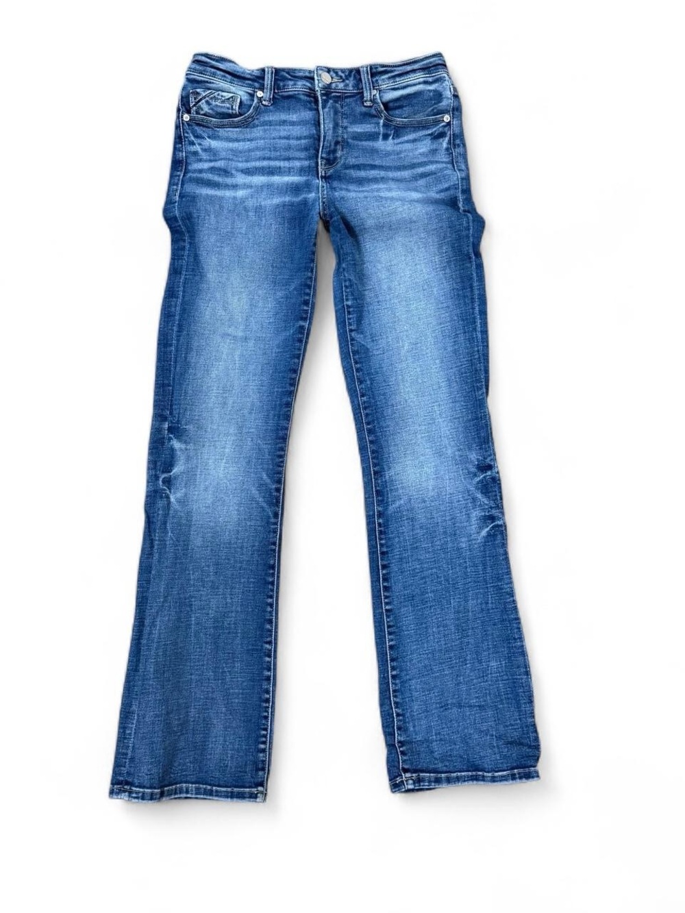 Y2K Buckle Black Low Rise Shaping Bootcut Jeans Women’s Size 26
